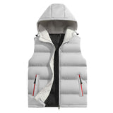 Youth Sports Casual Sleeveless Hooded Vest – Lightweight Polyester