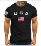 3D Digital Print Men's T-Shirt | Stylish American Round Neck Tee