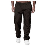 Men's Casual Multi-Pocket Loose Straight Cargo Pants | Daily Comfort