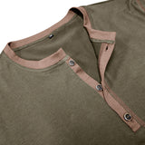 Men’s Fashion Short-Sleeved Polo Shirt | Summer V-Neck T-Shirt Top
