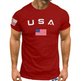 3D Digital Print Men's T-Shirt | Stylish American Round Neck Tee