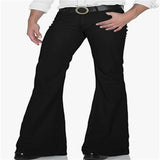 Women’s Retro Bell-Bottom Pants | Stretch Slim Fit Flared Trousers