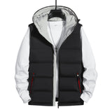 Youth Sports Casual Sleeveless Hooded Vest – Lightweight Polyester