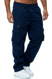 Men's Casual Multi-Pocket Loose Straight Cargo Pants | Daily Comfort
