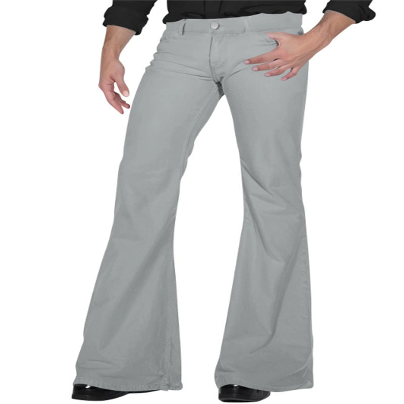 Women’s Retro Bell-Bottom Pants | Stretch Slim Fit Flared Trousers
