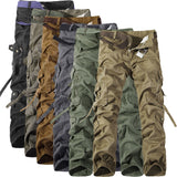 Men’s Multi-Pocket Cargo Pants | Cotton Military Tactical Work Pants