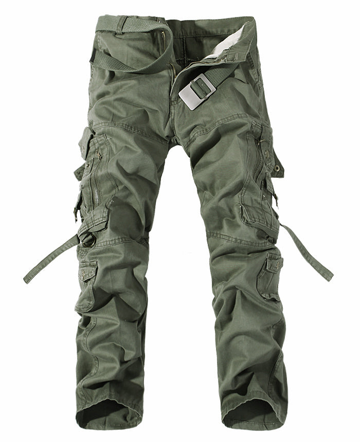 Men’s Multi-Pocket Cargo Pants | Cotton Military Tactical Work Pants