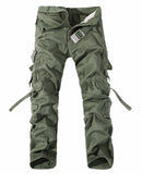 Men’s Multi-Pocket Cargo Pants | Cotton Military Tactical Work Pants