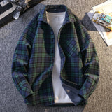 Men's Turn-down Collar Long Sleeve Flannel Shirt With Fleece Lining