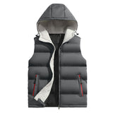 Youth Sports Casual Sleeveless Hooded Vest – Lightweight Polyester