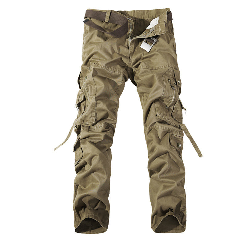Men’s Multi-Pocket Cargo Pants | Cotton Military Tactical Work Pants