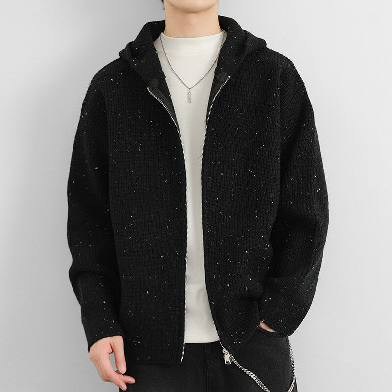 Hooded Thick Warm Cardigan Sweater for Men | Winter Casual Wear