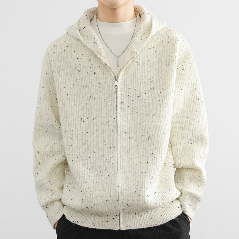 Hooded Thick Warm Cardigan Sweater for Men | Winter Casual Wear