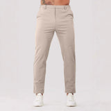 Men’s Solid Color Suit Pants | Business Casual All-Match Trousers