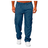 Men's Casual Multi-Pocket Loose Straight Cargo Pants | Daily Comfort