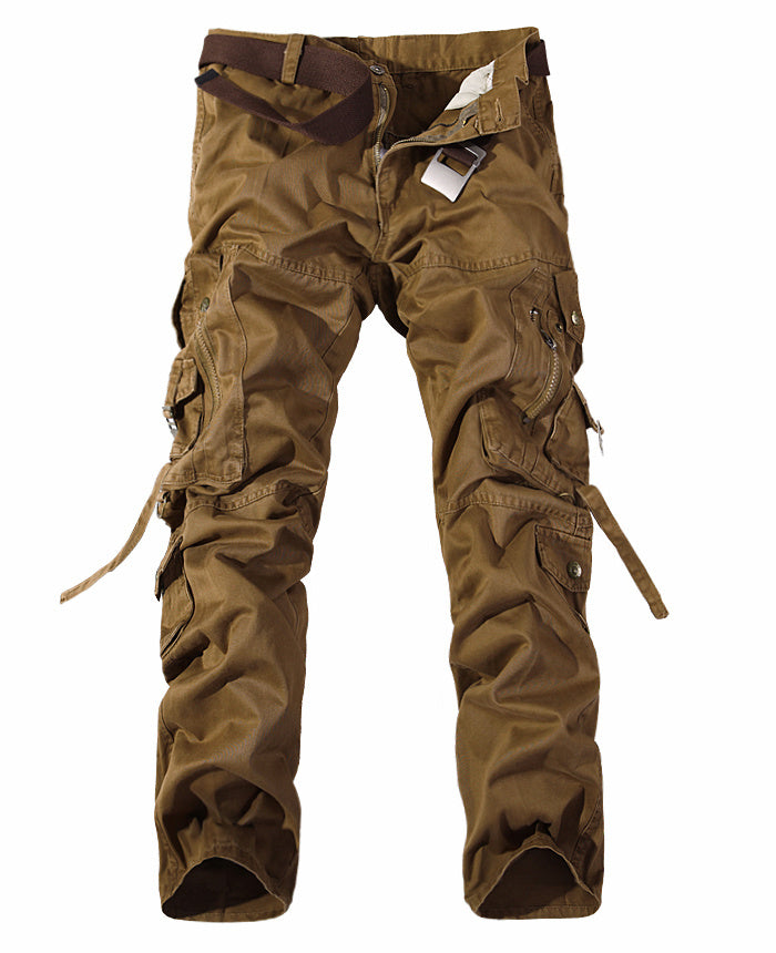 Men’s Multi-Pocket Cargo Pants | Cotton Military Tactical Work Pants