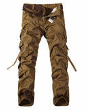 Men’s Multi-Pocket Cargo Pants | Cotton Military Tactical Work Pants