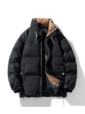 Warm Thick Youth Casual Cotton Jacket – Winter Hooded Outerwear