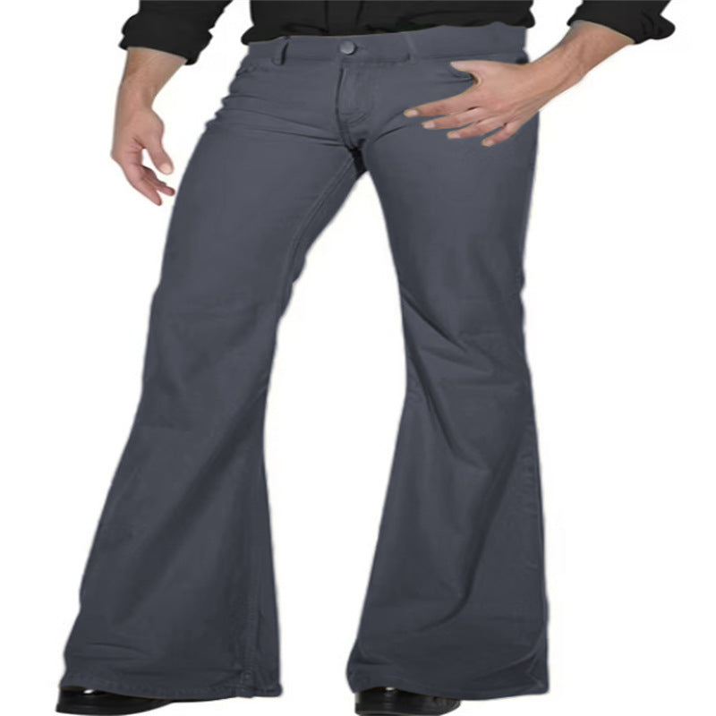 Women’s Retro Bell-Bottom Pants | Stretch Slim Fit Flared Trousers
